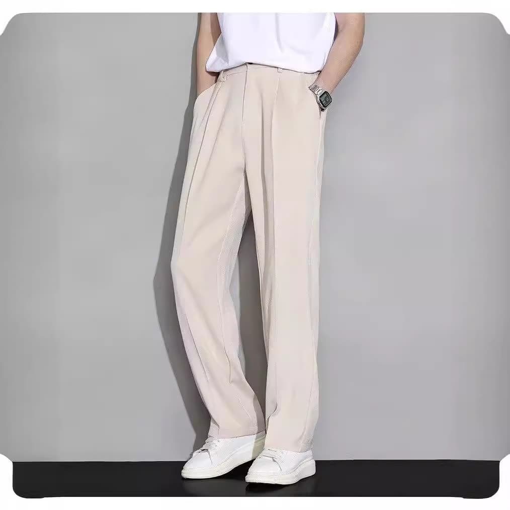Men's Lightweight Straight-Leg Trousers