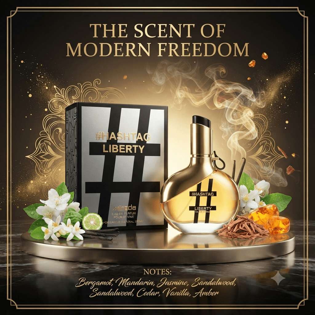 ποΈβ¨ MIRADA HASHTAG LIBERTY EAU DE PARFUM β¨ποΈ