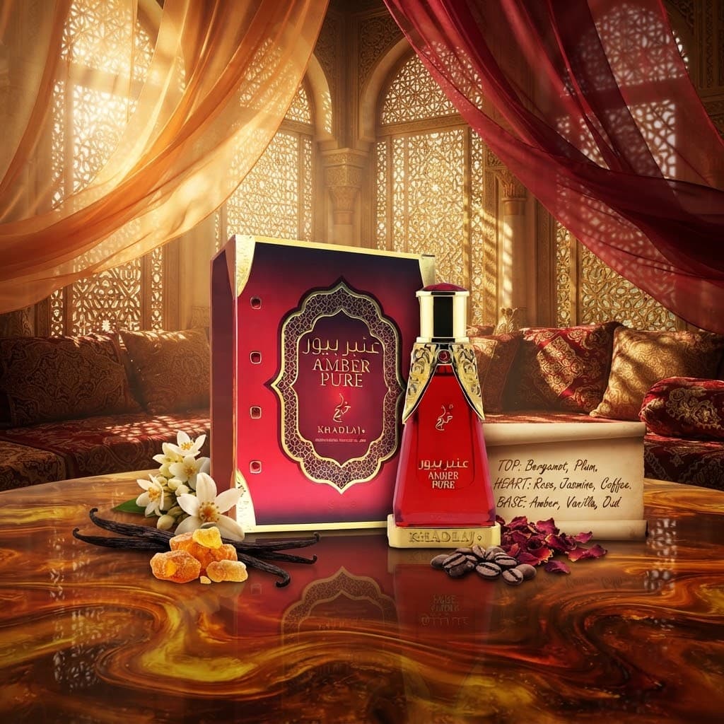 β¨π§‘ KHADLAJ AMBER PURE β 20ML π§‘β¨