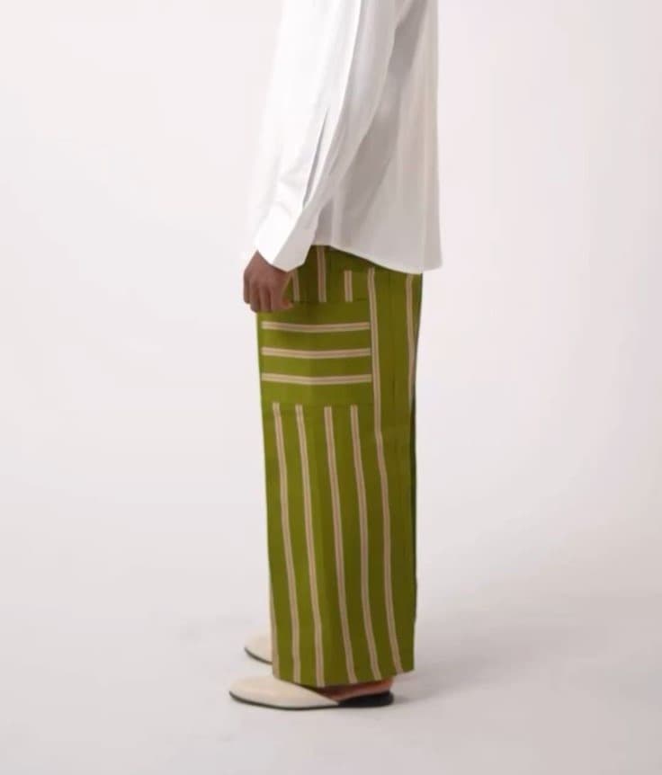 Aso oke tuouser for men 2